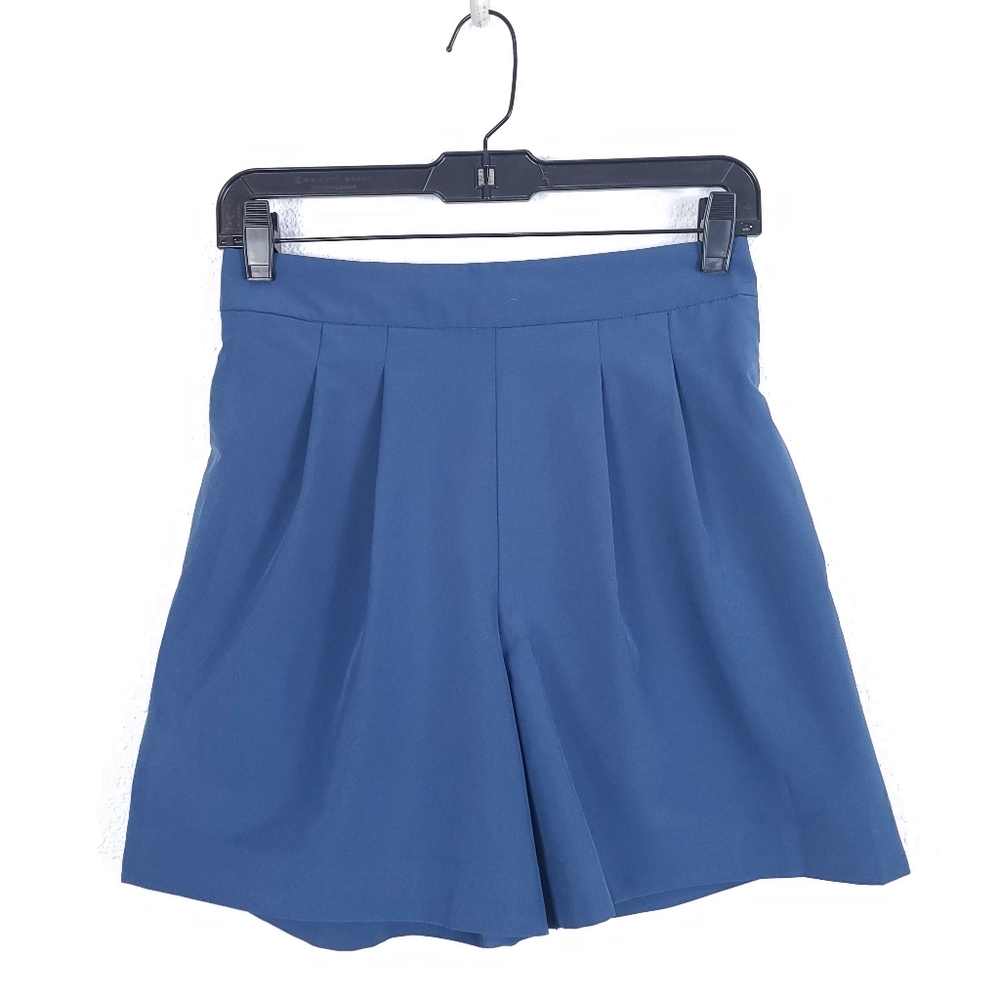 KIT AND ACE Women's Featherlight Shorts Relaxed Fit High Rise Blue - Picture 2 of 9
